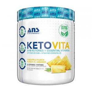 Keto Vita BHB Ketones + Essential Vitamins Pineapple Punch
