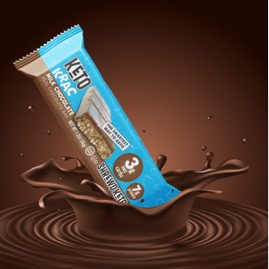 Keto Krac Milk Chocolate  (3bars)