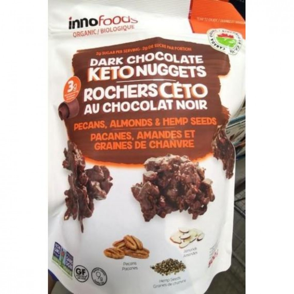 Dark Chocolate Keto Nuggets -InnoFoods / Protein911